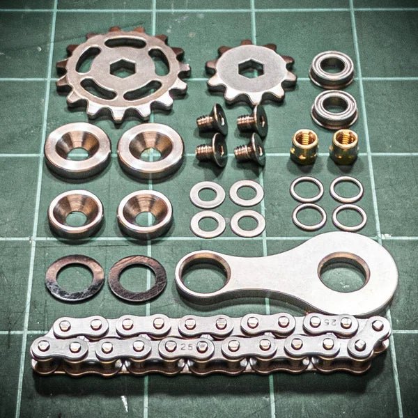Kalsten | ChainFidget Pro – Stainless Steel Sprocket Spinner for Stress Relief