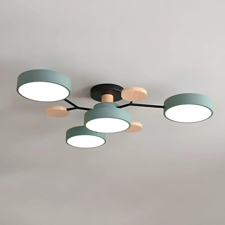 Modern LED Flush Mount Ceiling Lamp Kalsten