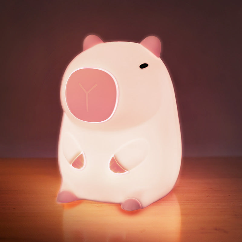 Kalsten | Capybara Night Light Adjustable Brightness Silicone
