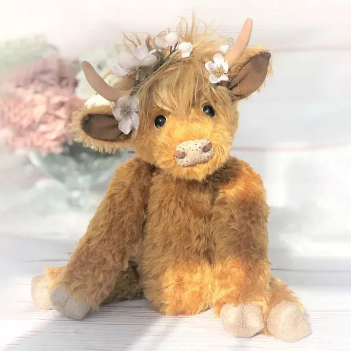 Plush Highland Cow Cuddle Cushion Kalsten