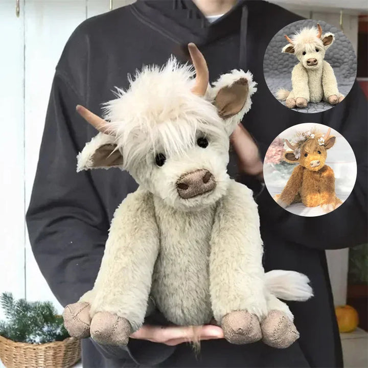Kalsten | Plush Cuddle Cushion Highland Cow Toy