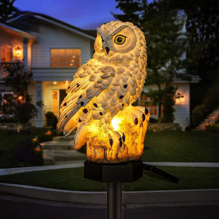 Solar Owl LED Garden Lights – Outdoor Set Kalsten