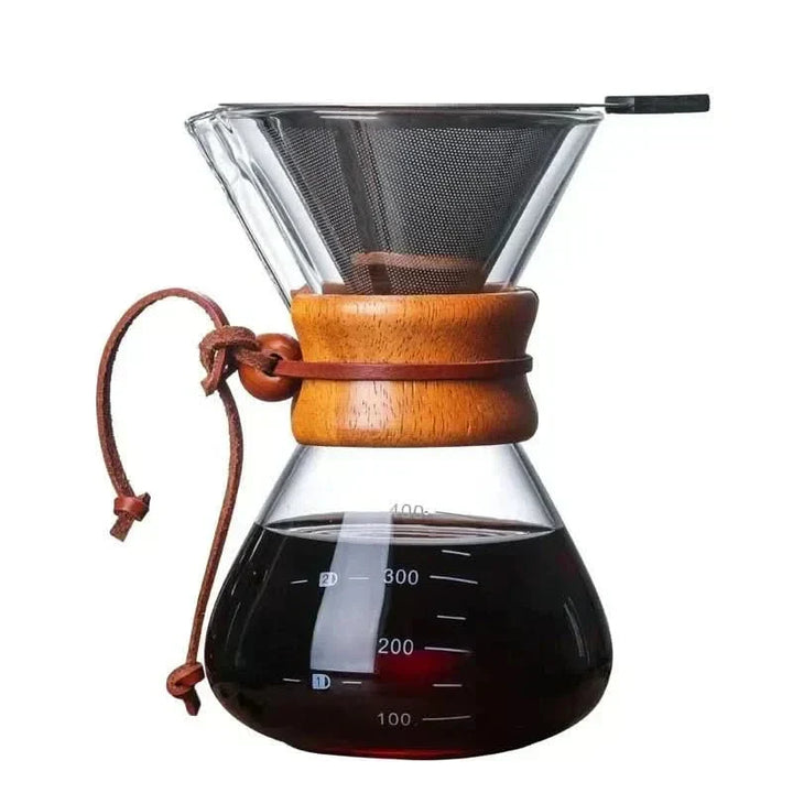 Kalsten | Chemex Coffee Pot with Hario V60 Dripper Set – Precision Brewing with Style