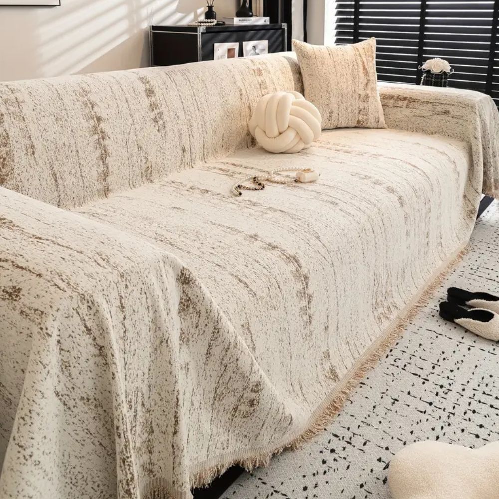 Kalsten | CHENILUX – Elegant Chenille Sofa Cover for Protection & Style