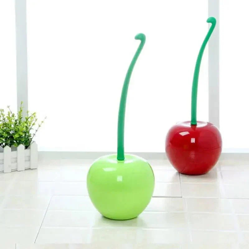 Skanto Cherry + Apple Toilet Brush + Holder