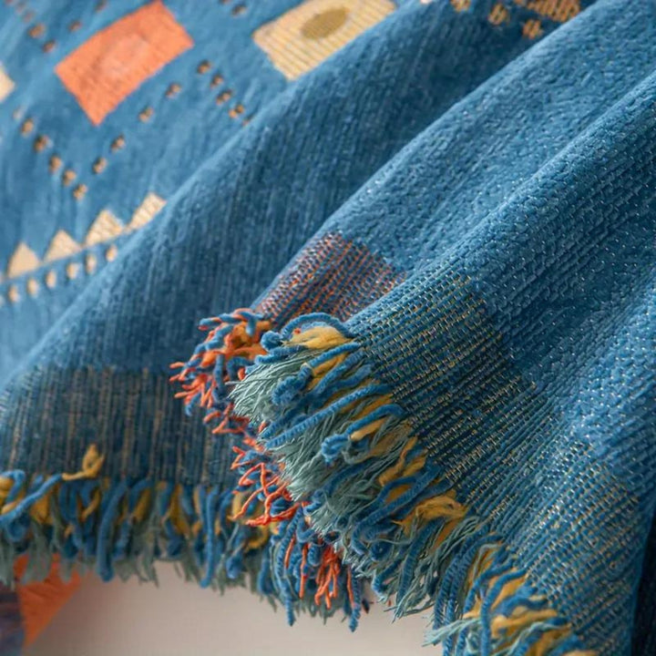 Bohemian Cotton Tassel Sofa Cover Kalsten