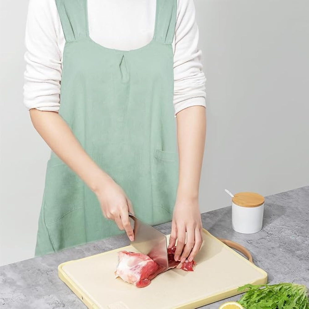 Cotton Crossback Apron with Pockets Kalsten