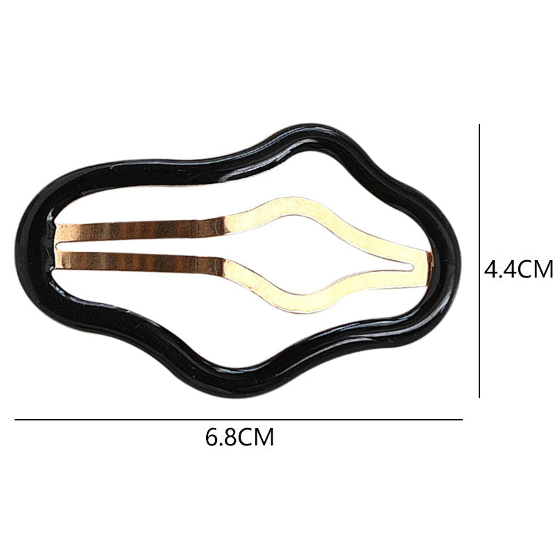 Cloud-shaped hollow fringe clip | Kalsten