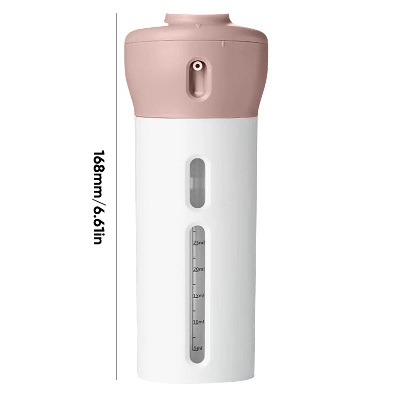 4-in-1 bottle with portable skin care dispenser | Kalsten