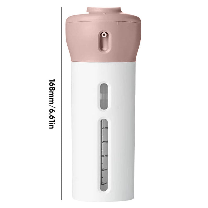 4-in-1 bottle with portable skin care dispenser | Kalsten
