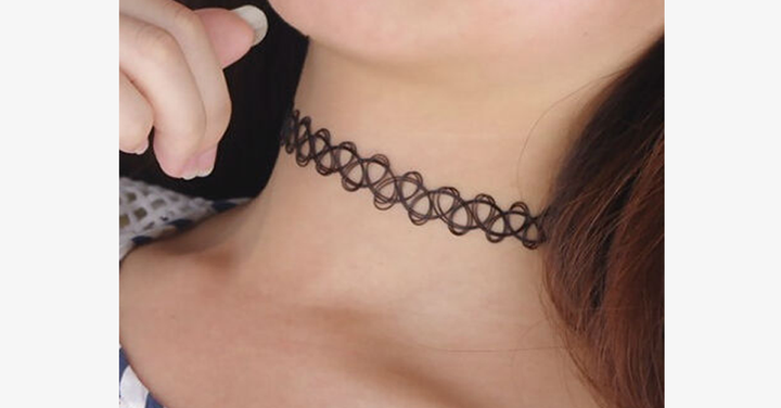 Kalsten | Vintage Stretch Choker Necklace