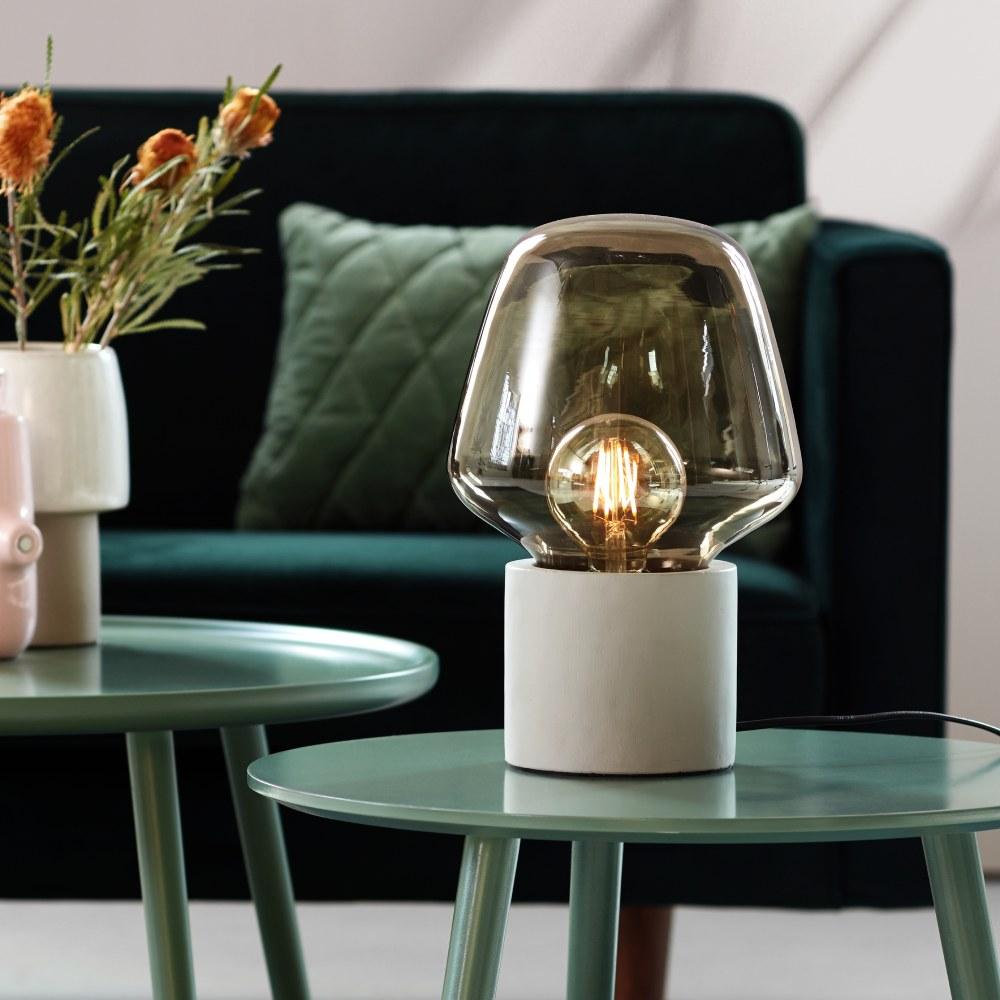 Elegant CementGlo Petite Table Lamp - for a Luxurious Interior Kalsten