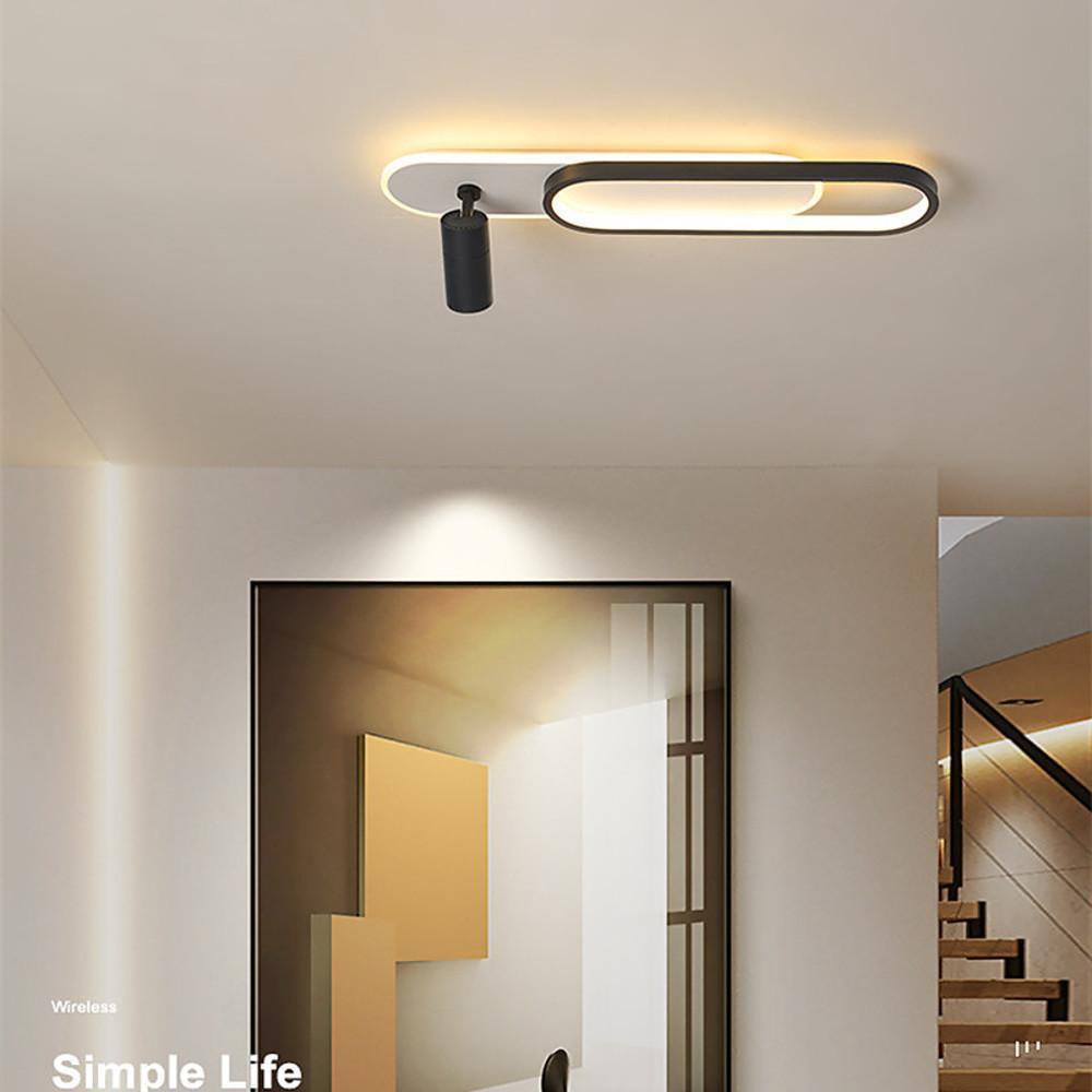 Spotlight Rectangles Metal Modernist Style Design Flush Mount Lighting LED Ceiling Light | Kalsten