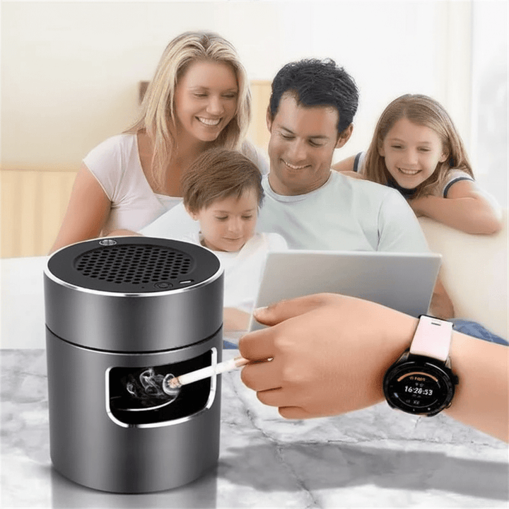 Kalsten | CLARASH – Smart USB Smokeless Ashtray with Advanced Air Filter
