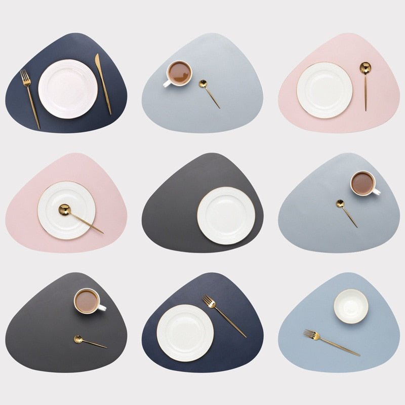 Kalsten | Claro – Elegant Heat Resistant Placemat and Coaster Set in Multiple Colors