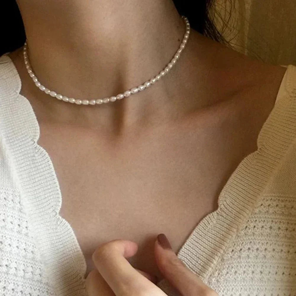 Brehn | Classic feminine 3mm pearl necklace