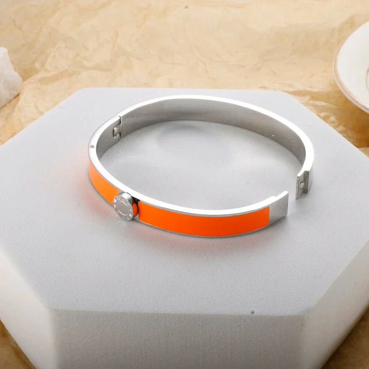 Kalsten | Classy Roman Numeral Bangle Bracelet and Rings