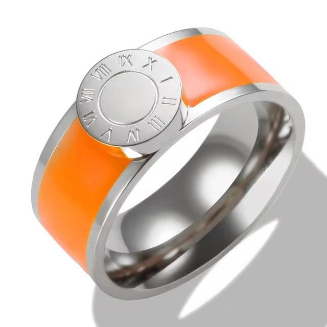 Kalsten | Classy Roman Numeral Bangle Bracelet and Rings