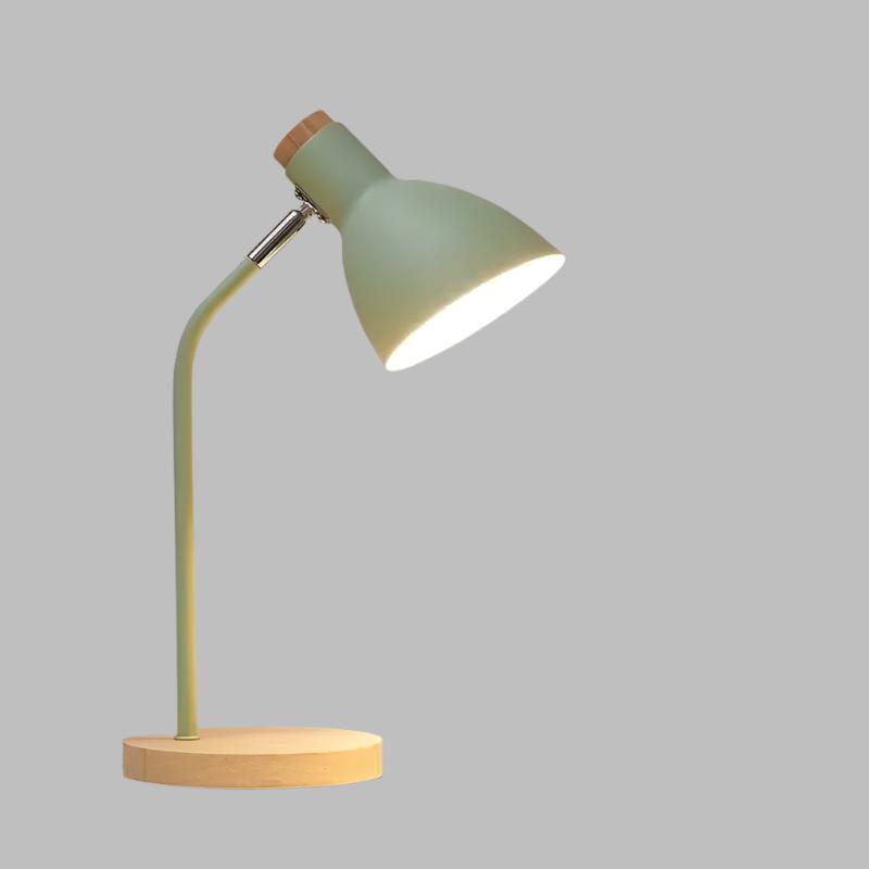 Wooden Table Lamp – Creative Scandinavian Desk Lamp made of Wood and Metal | Kalsten