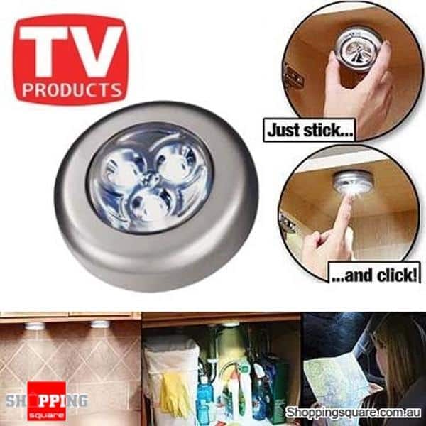 3 pieces Wireless Stick 'n Click LED lamps | Kalsten