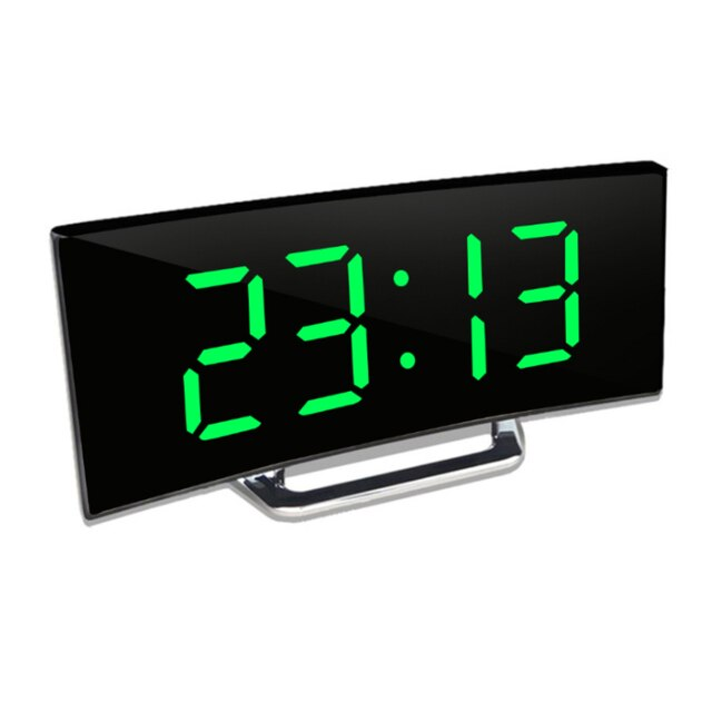 LED Lighting large digital display | Curved LED Digital Clock - Amedea | Kalsten
