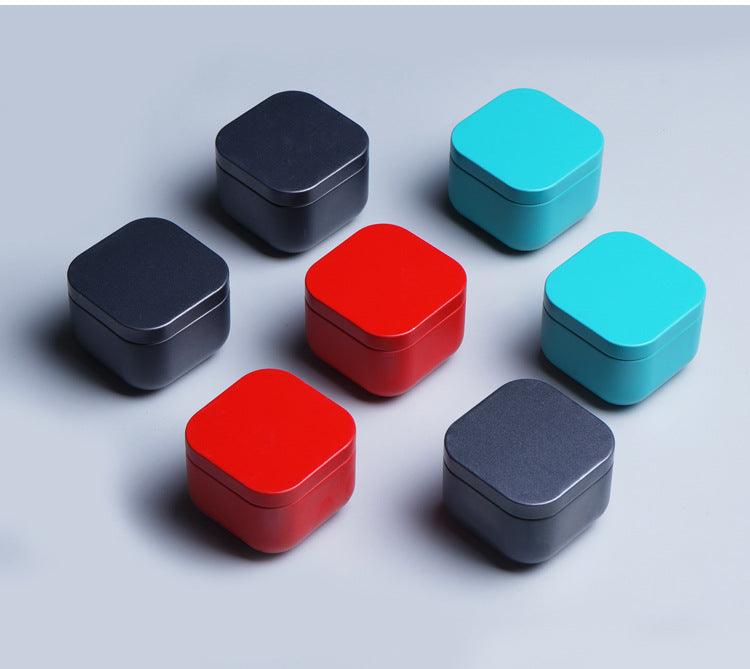 Kalsten | Colorful storage box | Small metal tea, candy, pill container
