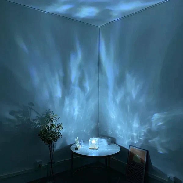 Table Lamp with Colour Changing Crystal Base | Kalsten