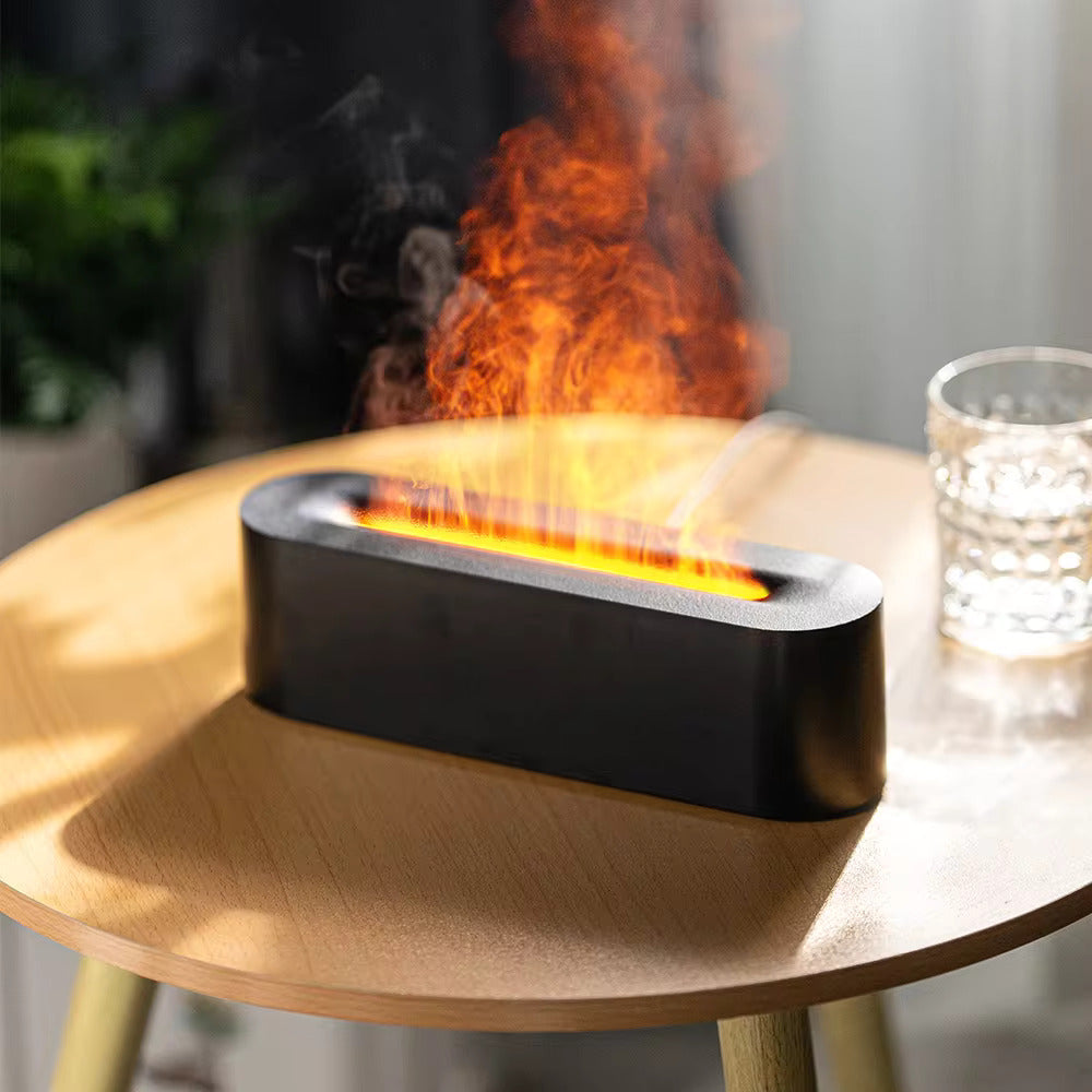 Flame Effect Aroma Humidifier Lamp Kalsten