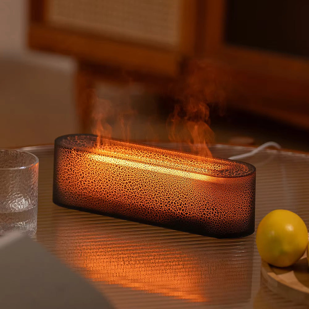 Flame Effect Aroma Humidifier Lamp Kalsten