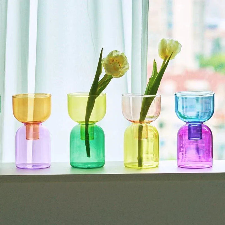 Kalsten | Glass Bodletop Two-Piece Vase
