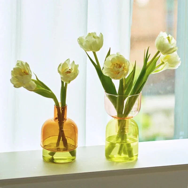 Kalsten | Glass Bodletop Two-Piece Vase