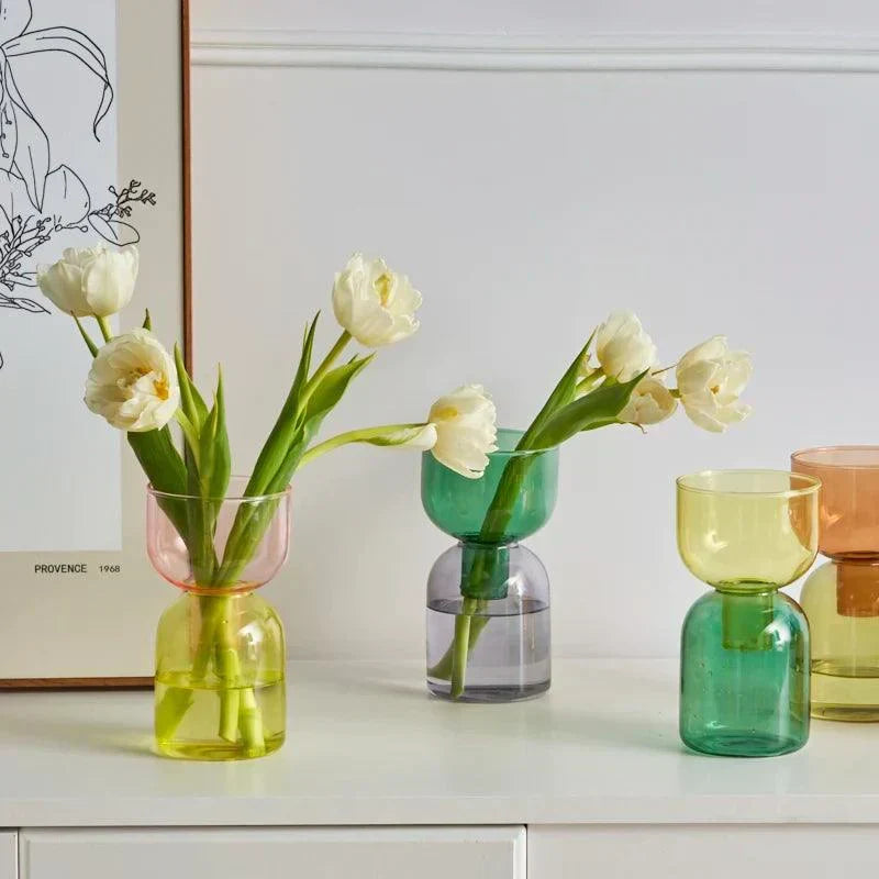 Kalsten | Glass Bodletop Two-Piece Vase