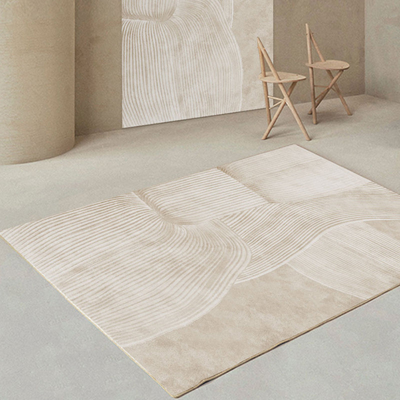Modern Minimalist Living Room Area Rug Kalsten