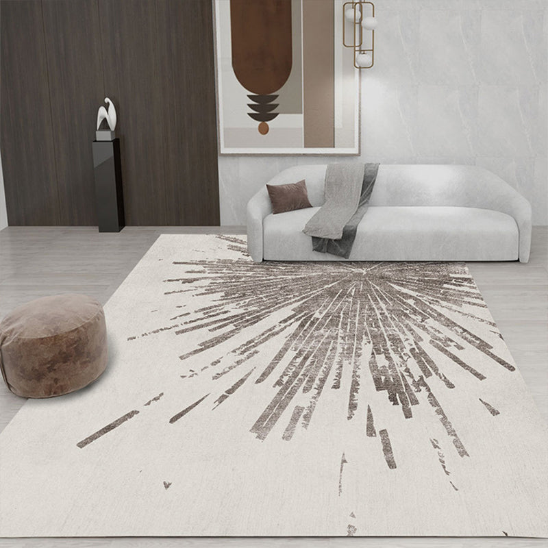 Modern Minimalist Living Room Area Rug Kalsten