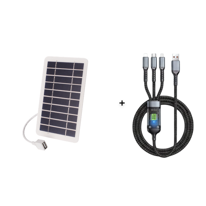 Flexible solar panel 2W 5V with USB output | Kalsten