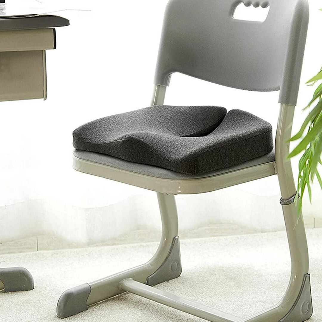 Kalsten | ErgoRelief Seat Cushion – Ergonomic Memory Foam Cushion for Back and Tailbone