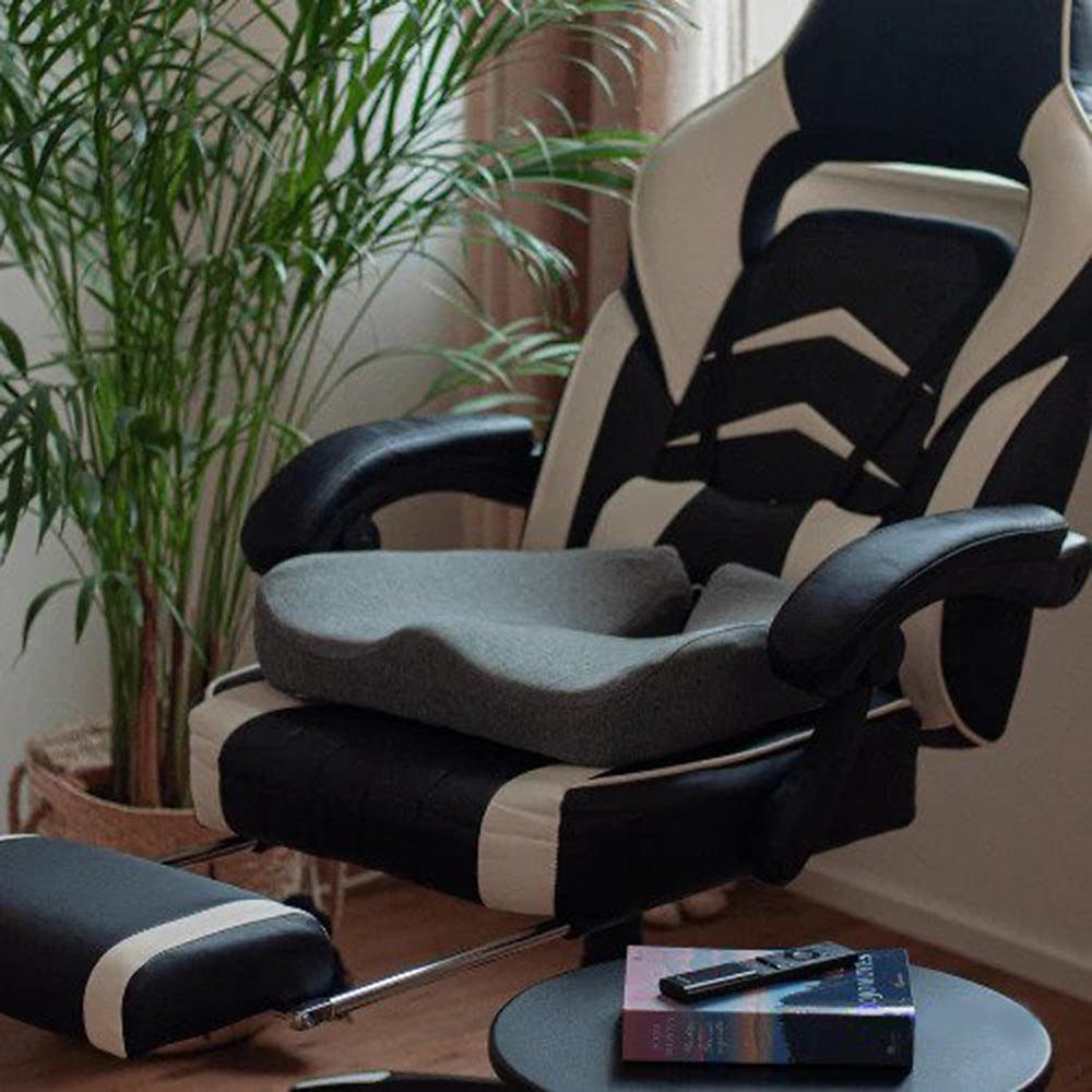 Kalsten | ErgoRelief Seat Cushion – Ergonomic Memory Foam Cushion for Back and Tailbone
