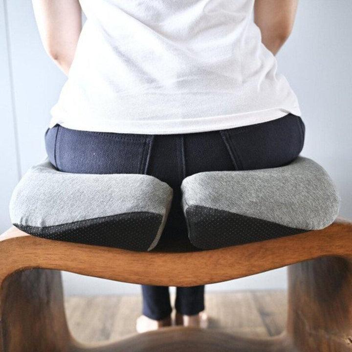 Kalsten | ErgoRelief Seat Cushion – Ergonomic Memory Foam Cushion for Back and Tailbone