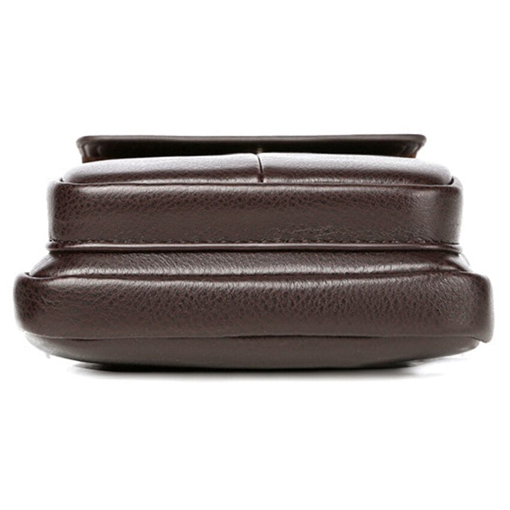 Compact PU Leather Crossbody Bag for Men with Adjustable Strap | Kalsten