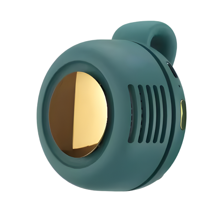 Conveniently Discreet 360 Clip On Fan -Green - Ozerty
