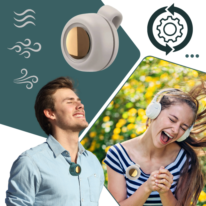 Conveniently Discreet 360 Clip On Fan | Kalsten