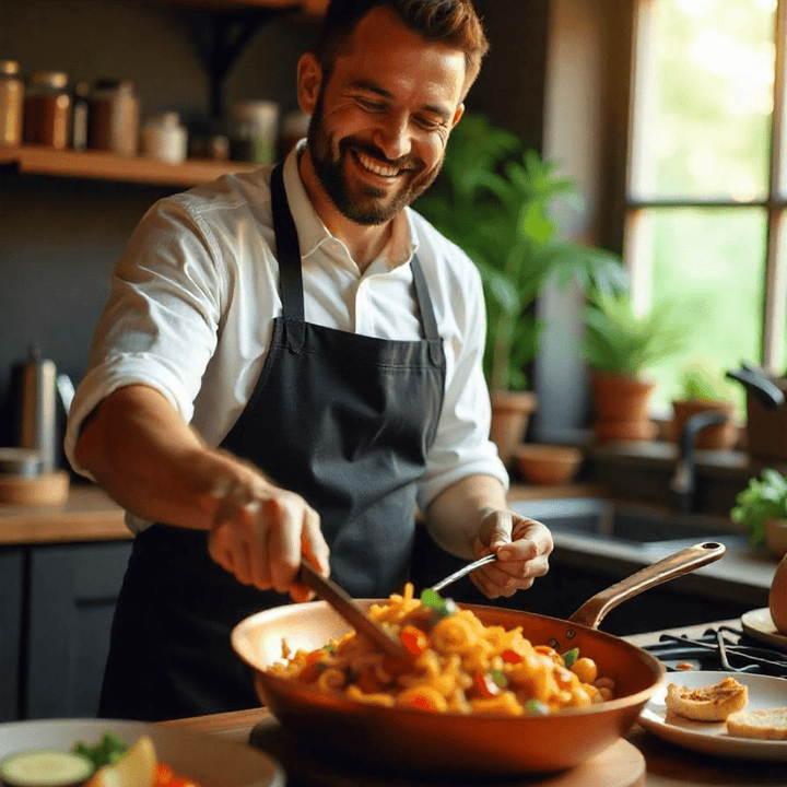 Kalsten | Copper Pan – Professional Non-Stick Pan with Fast Heat Response