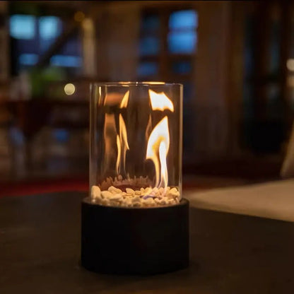 CosyFlame – Smokeless Tabletop Fireplace with Real Flames and Scandinavian Design