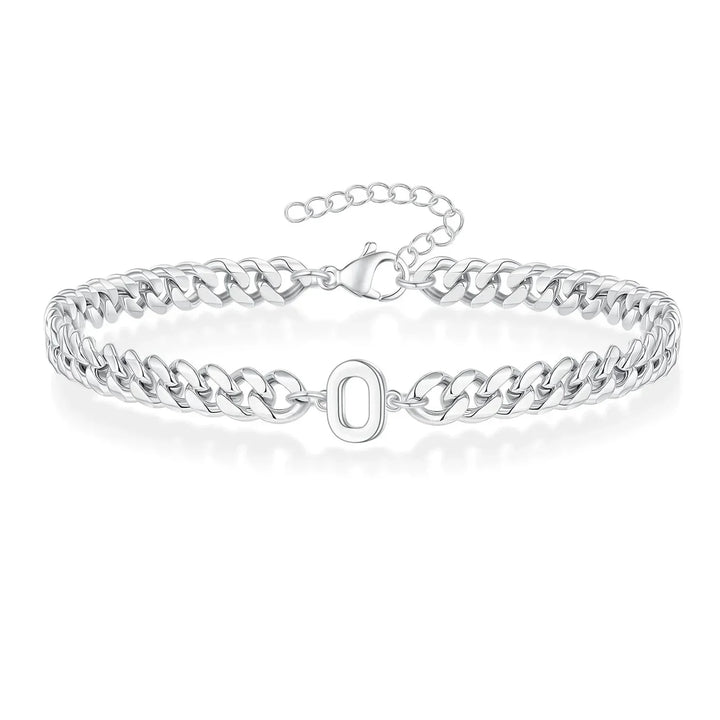 Kalsten | Couples Letter Initial Cuban Bracelet
