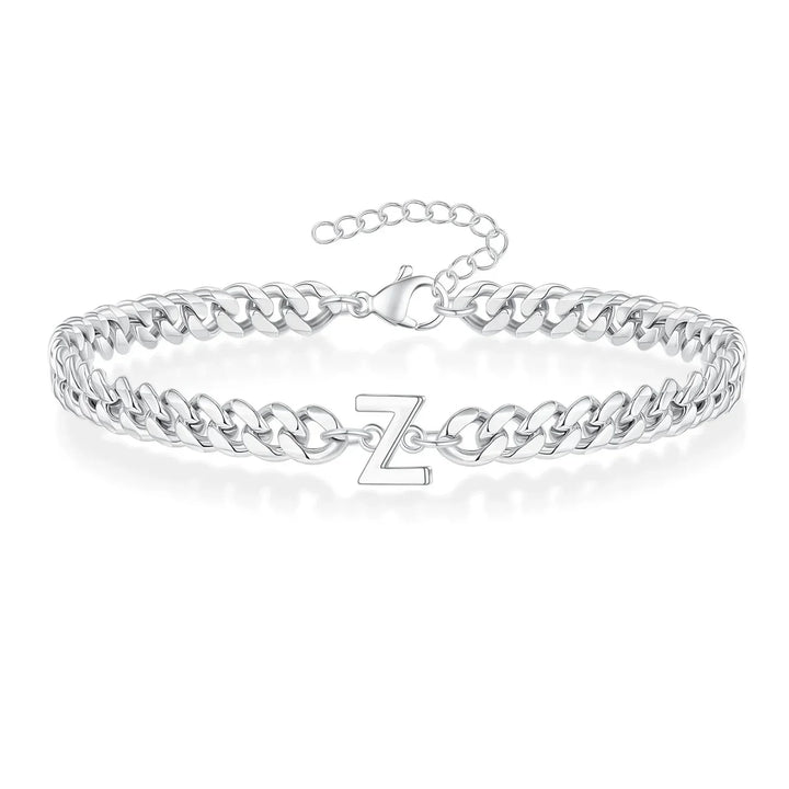 Kalsten | Couples Letter Initial Cuban Bracelet