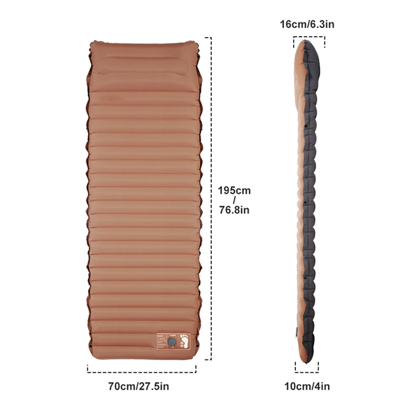 CoziVixy Self-inflating Sleeping Mat 10 cm | Kalsten