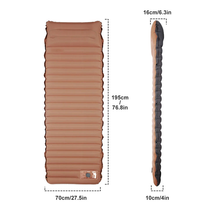 CoziVixy Self-inflating Sleeping Mat 10 cm | Kalsten