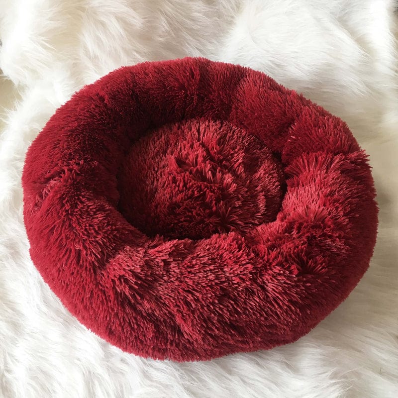 Skanto | COZYPET – Calming Dog Bed with Plush Faux Fur & Removable Cover