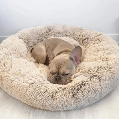 Skanto | COZYPET – Calming Dog Bed with Plush Faux Fur & Removable Cover