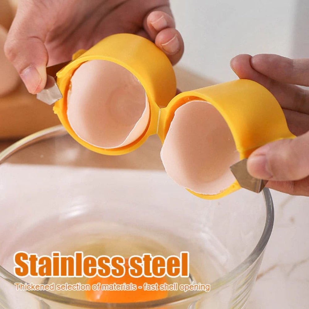 Egg Cracker Kitchen Tool Stainless Steel Kalsten